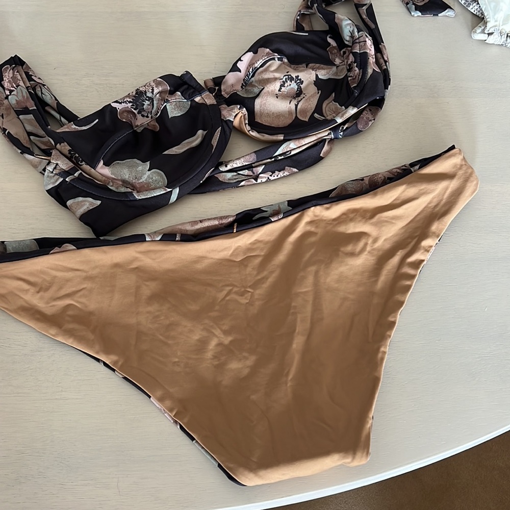 L*space bikini with two bottoms